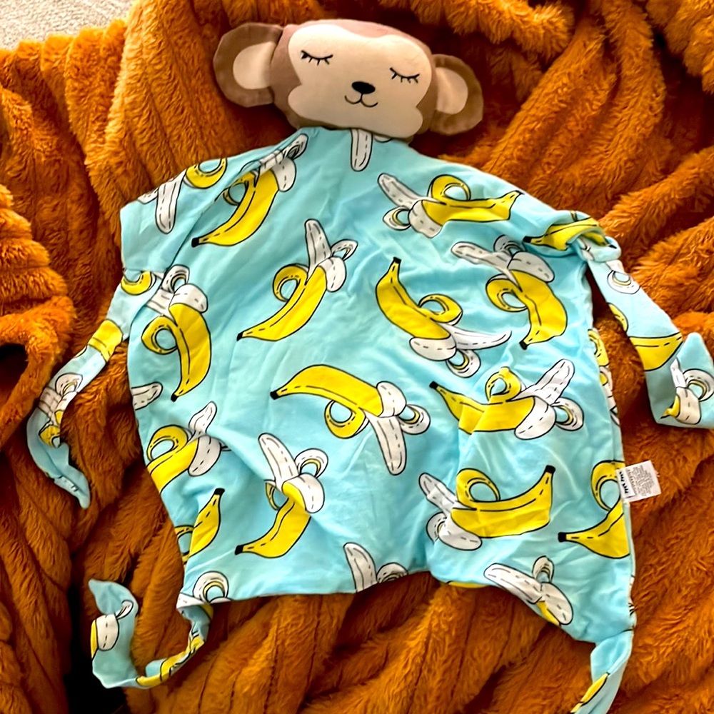 LITTLE SLEEPIES GO BANANAS LOVEY EUC